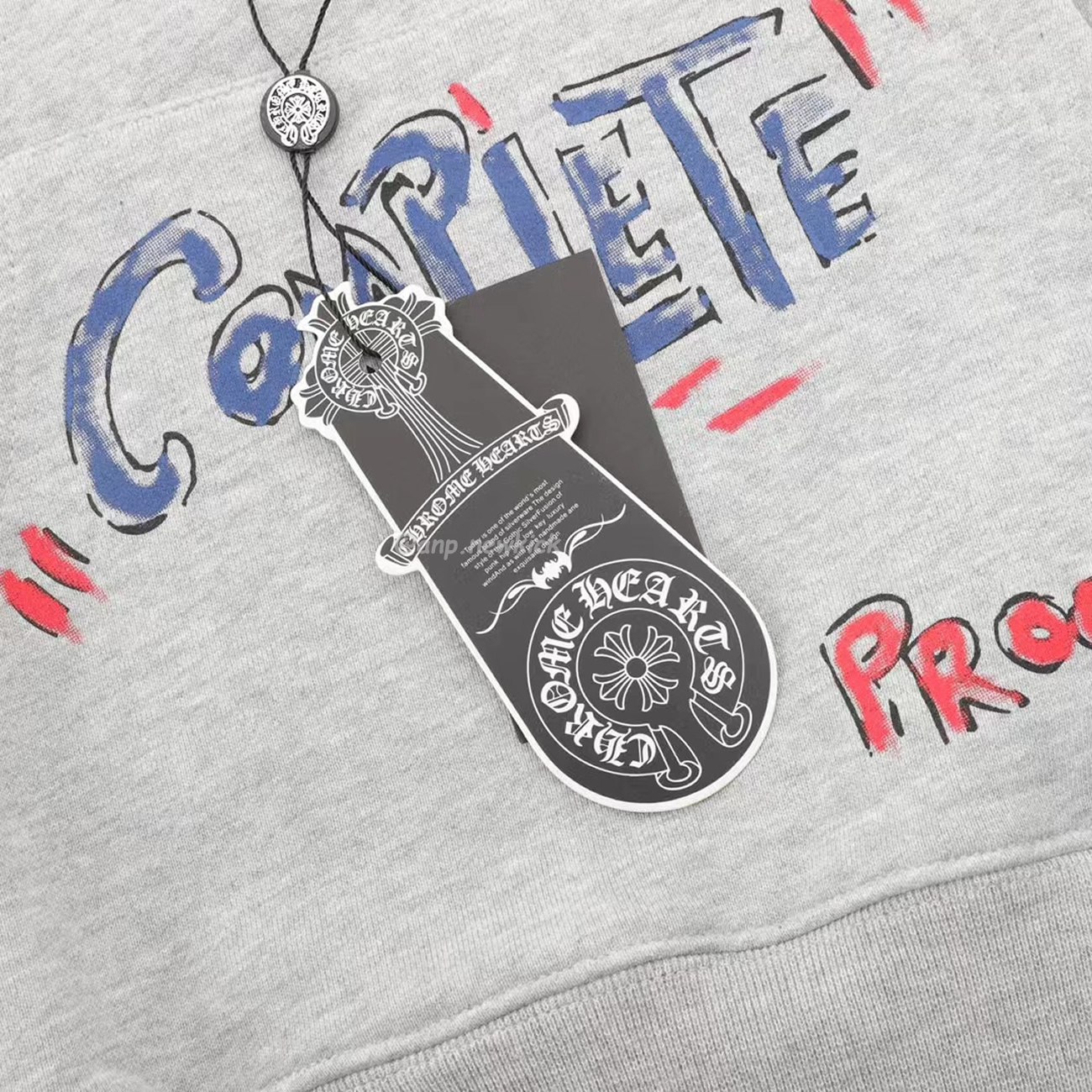 Chrome Hearts Multi Color Cross Hoodie Black White Gray (14) - www.newkick.vip